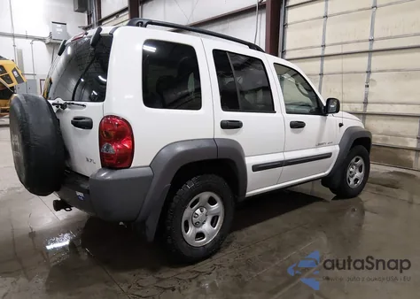 2003 Jeep Liberty Sport из США, поврежденный, VIN 1J4GL48K33W726725